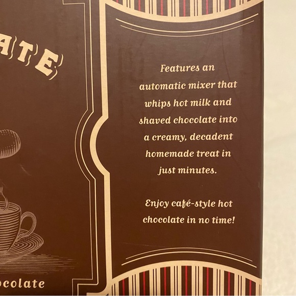 Ceramic Hot Chocolate Pot With Frother/Mixer - Picture 6 of 13